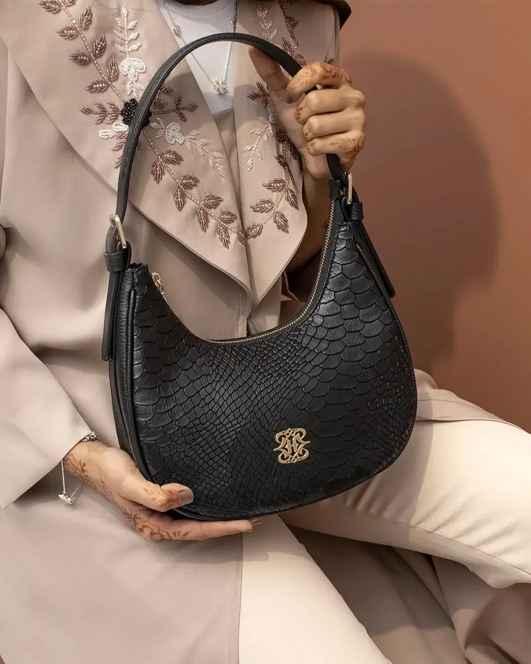 Leather Hobo Bag